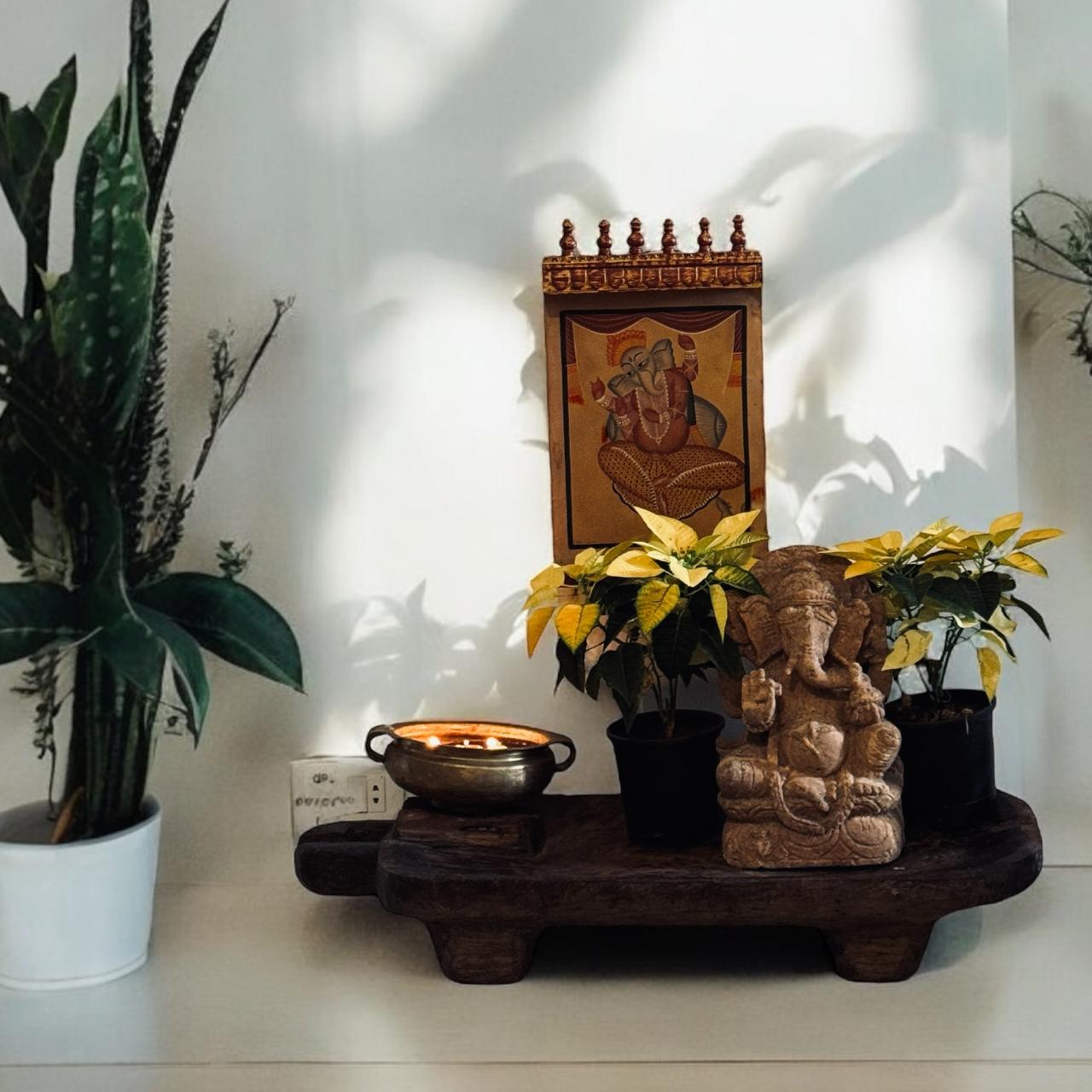 Naga Small Table/ Planter Base : Patra 3 ( 3 feet long)
